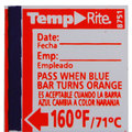 Taylor Precision Products L.P. Label, Temperature , 160F 8751